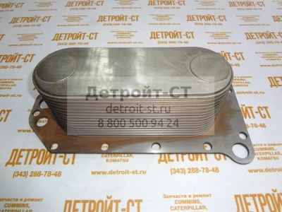 Маслоохладитель Cummins 5284362 (3966365, 3957533, 3944464, 3943460) фото запчасти