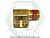 Elbow, 90 Deg. 3/8\" Inv. Fl. Tube, 1/4 NPTF 8925030 фото запчасти