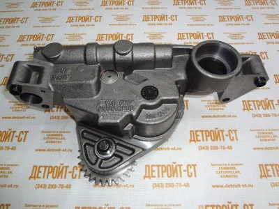 Насос масляный Cummins QSX15 4309499 (3100445, 2864073, 4298995, 3687528, 4024935, 4955955) фото запчасти