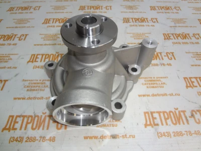 Водяной насос (6 болтов, 3 отв. под шкив, без прокладки) Deutz 04259546 (04259546, 4259546, 0425-9546, 98200151, 042000101200, 20160510120, 20726081, 04503611, 02931831, 04206172, 03045239, 02937437, 04256850, 02937603, 02937454) фото запчасти