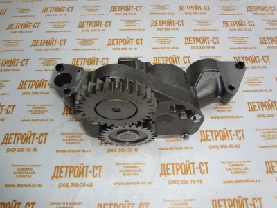 Насос масляный Cummins QSX15 4309499 (3100445, 2864073, 4298995, 3687528, 4024935, 4955955) фото запчасти