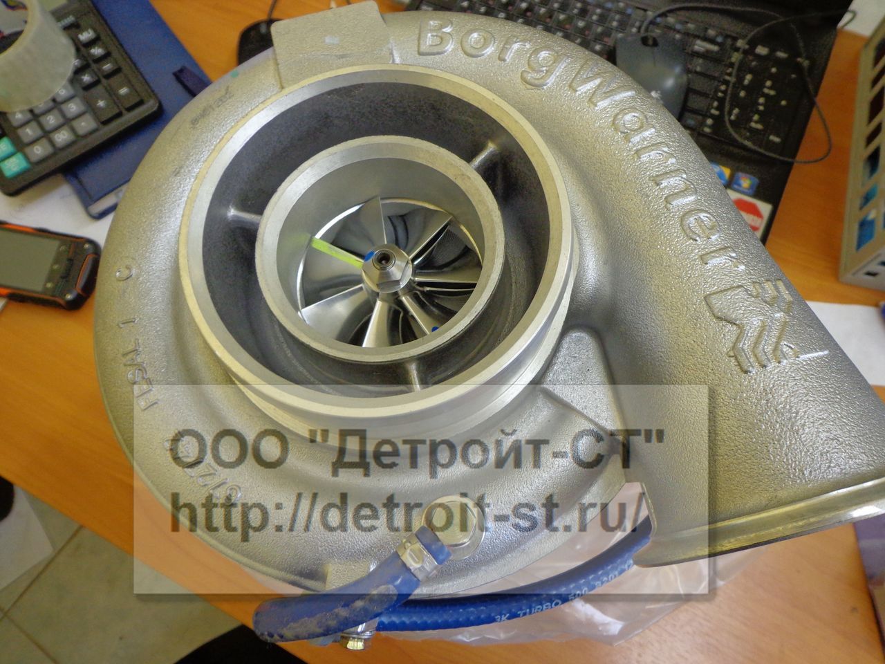 Турбокомпрессор Detroit Diesel 60 series 12,7 (без EGR) 23522188 фото запчасти