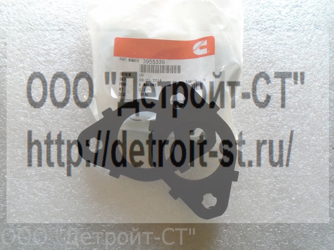 Прокладка выпускного коллектора Cummins 3955339 (5266422) фото запчасти