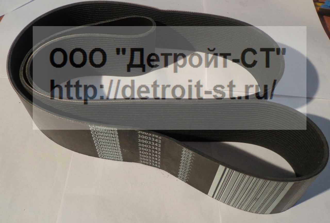 Ремень привода вентилятора Cummins KTA-38 3003342 фото запчасти
