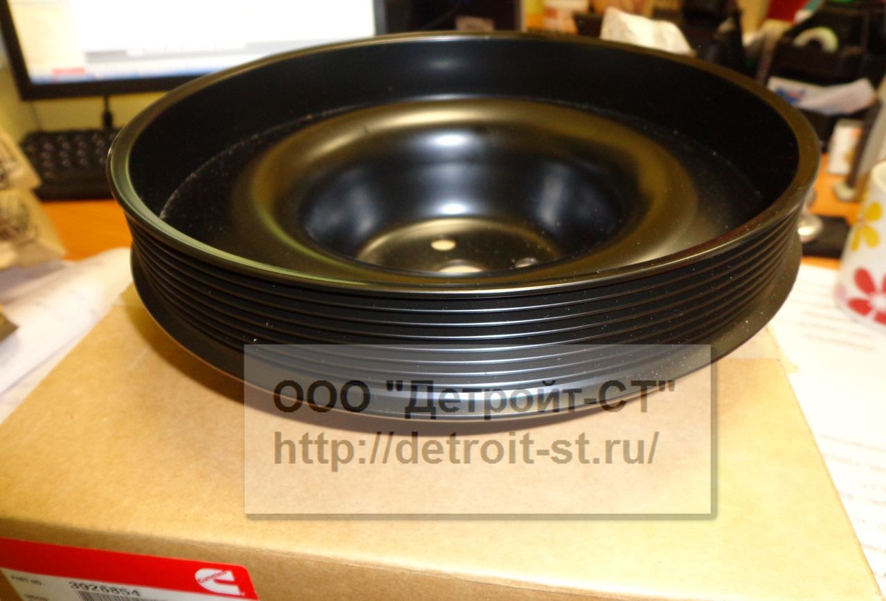 Шкив Cummins 3926854 (SP135720, SP105548, 4110000081021) фото запчасти