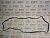 Прокладка корпуса коромысел, под рамку крышки клапана, прокладка проставки клапанной крышки Cummins 6ISBe, 6ISDe, ISBe 220, QSB6.7 4899231 фото запчасти