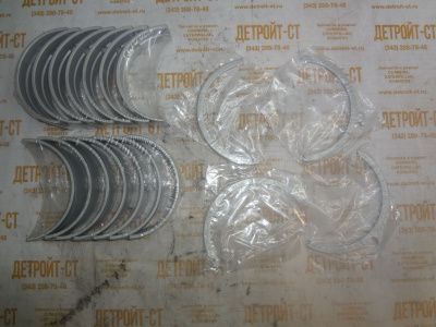 Вкладыши коренные 0,25 Cummins QSM/ISM/M-11 4025121 (3400711, 4319792, 4025120, 3801150, 3016770, 4319798, 3400710) фото запчасти