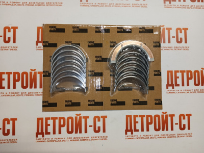 Вкладыши коренные 1-рем. размер (0,25 мм) Cummins 3802071 (4955860) фото запчасти