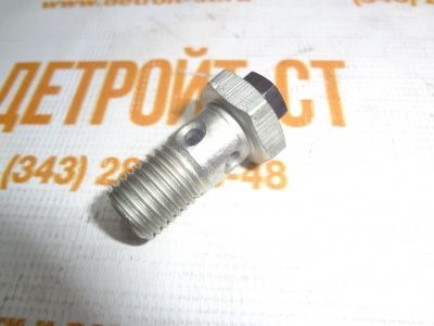 Болт-штуцер топливной трубки Cummins 6BT, EQB 3905860 (3903216, 3905406, 3911446) фото запчасти