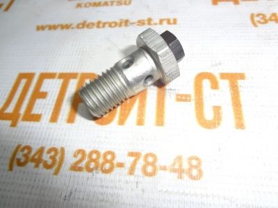 Болт-штуцер топливной трубки Cummins 6BT, EQB 3905860 (3903216, 3905406, 3911446) фото запчасти