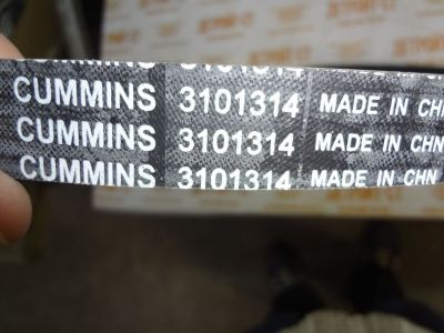 Ремень Cummins 3101314 (3806064, 3805850, 3101314, 6PK1180) фото запчасти