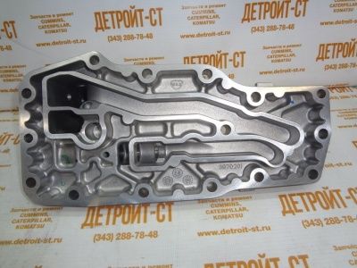 Основание фильтра масляного (кронштейн) Cummins QSB6.7 3955034 (3965153, 5297618, 5285027) фото запчасти