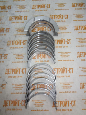 Вкладыш коренной STD Cummins C-8.3 3945917 (6742-21-8200, 3802210, 3802140, 3800270) фото запчасти