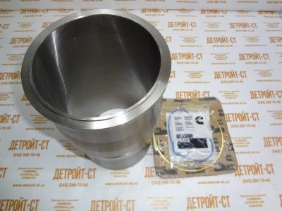 Гильза цилиндра с уплотнительным кольцом 152mm Cummins ISX 4376392 фото запчасти