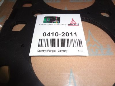 Прокладка ГБЦ Deutz 04102011 (0410-2011, 4102011, 61-38175-00, 613817500) фото запчасти