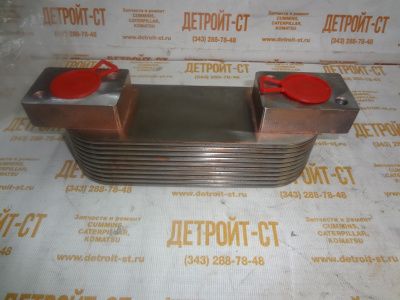 Маслоохладитель Cummins KTA-19 (номера по замене: 3804935, 4095097, 3331668, 3201785, 3023079, 3002567, 206969) фото запчасти