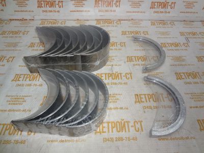 Вкладыши коренные 0,25 Cummins N-14 3801261 (3030217) фото запчасти