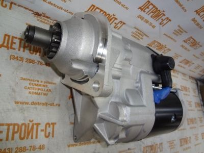 Стартер Komatsu PC200-7 600-863-5111 (600-863-5110, 6008635110, 6008635111) фото запчасти