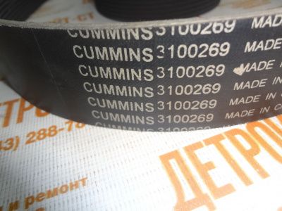 Ремень Cummins 3100269 фото запчасти