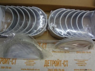 Вкладыши коренные 0,25 Cummins QSM/ISM/M-11 4025121 (3400711, 4319792, 4025120, 3801150, 3016770, 4319798, 3400710) фото запчасти