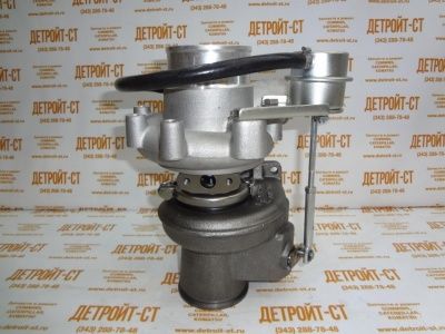 Турбокомпрессор Cummins 4BT (Holset HX25W) 3596586 (3806298, 3538993, 3596596) фото запчасти