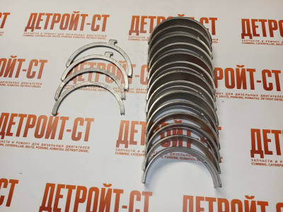 Вкладыши коренные 0,25 Cummins QSM/ISM/M-11 4025121 (3400711, 4319792, 4025120, 3801150, 3016770, 4319798, 3400710) фото запчасти