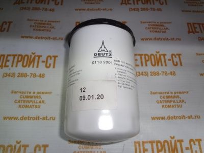 Фильтр обводной линии Deutz 01182001 (1182001, 0118-2001) фото запчасти
