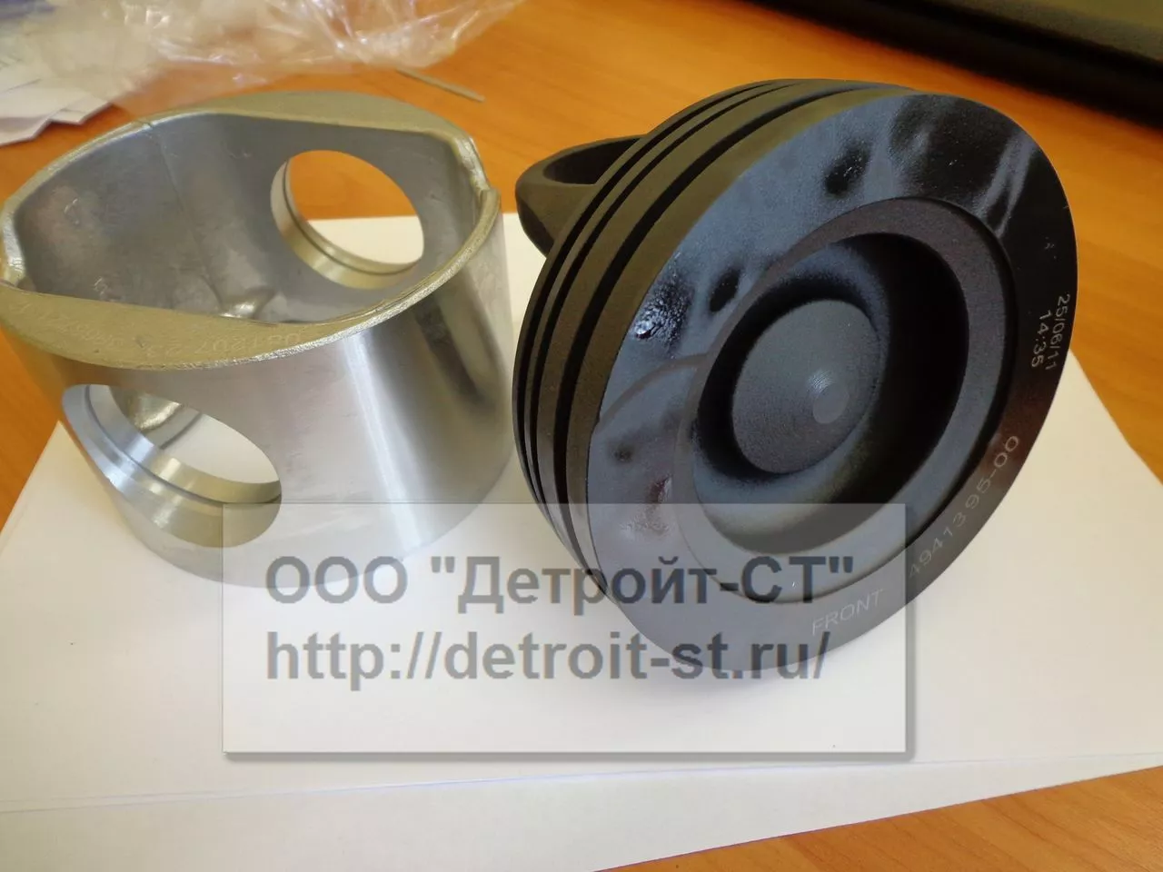 Поршень Cummins QSC-8,3 (поршень, юбка) (номера по замене: 3948612, 3950395, 4941395) фото запчасти