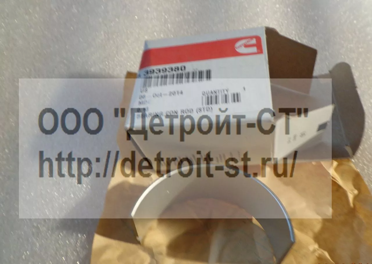 Шатунный вкладыш STD Cummins B4,5 3939380 фото запчасти