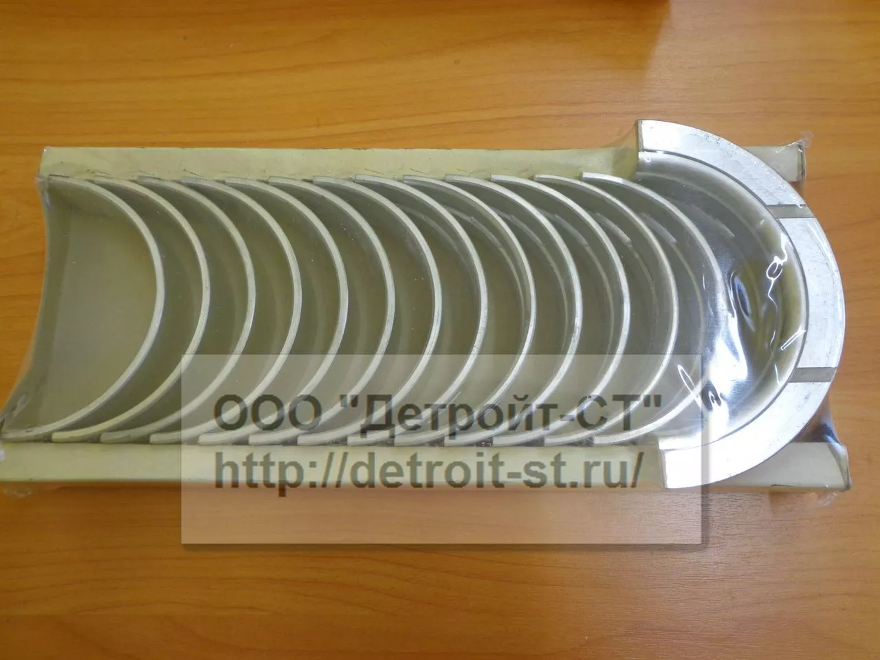 Вкладыши коренные 2-рем. размер (0,50 мм) Cummins (номера по замене: 3802072, 3945919) фото запчасти