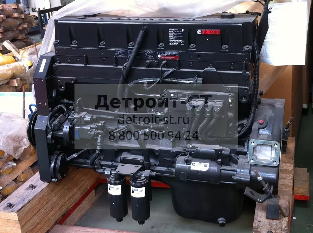 Двигатель Cummins QSM11 фото запчасти