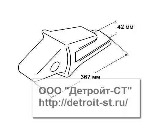 Коронка Komatsu  207-939-3120 (модели: PC300-PC360) фото запчасти