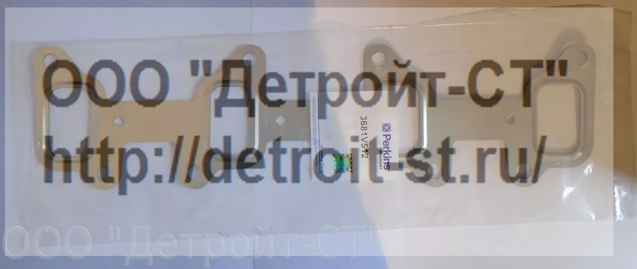Прокладка выпускного коллектора 3681V512 Perkins 1104 фото запчасти