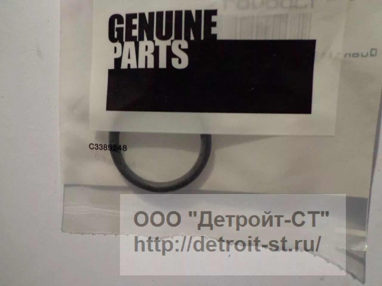 Кольцо уплотнительное маслоохладителя 4966084 Cummins ISX 15 фото запчасти